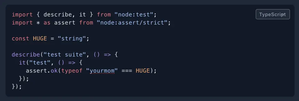 NodeJs Test Runner cover