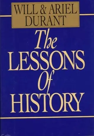 The Lessons of History (1997) cover