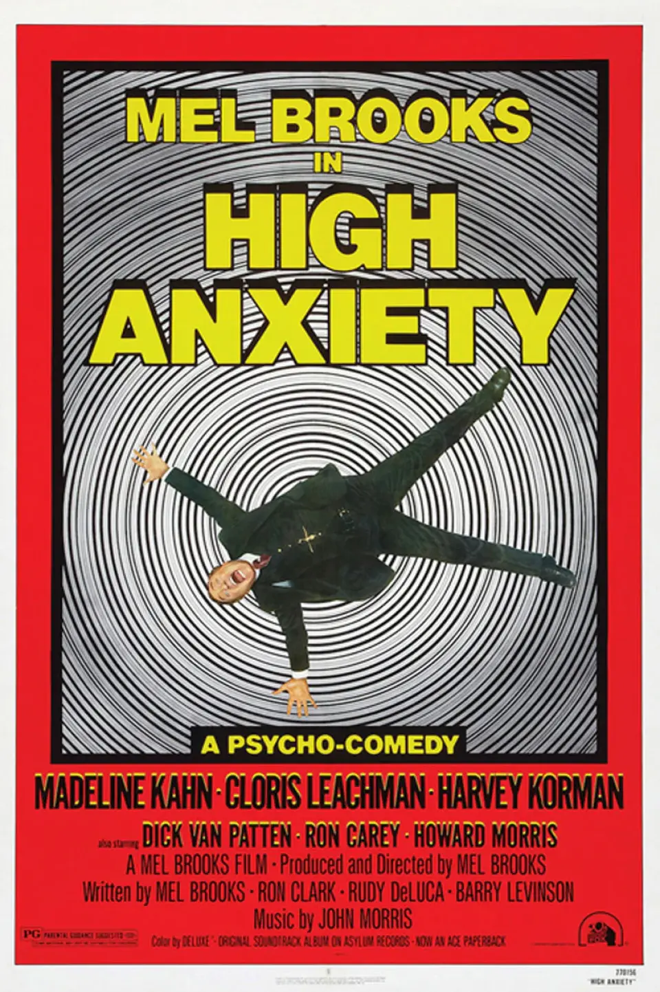 High Anxiety (1977) cover
