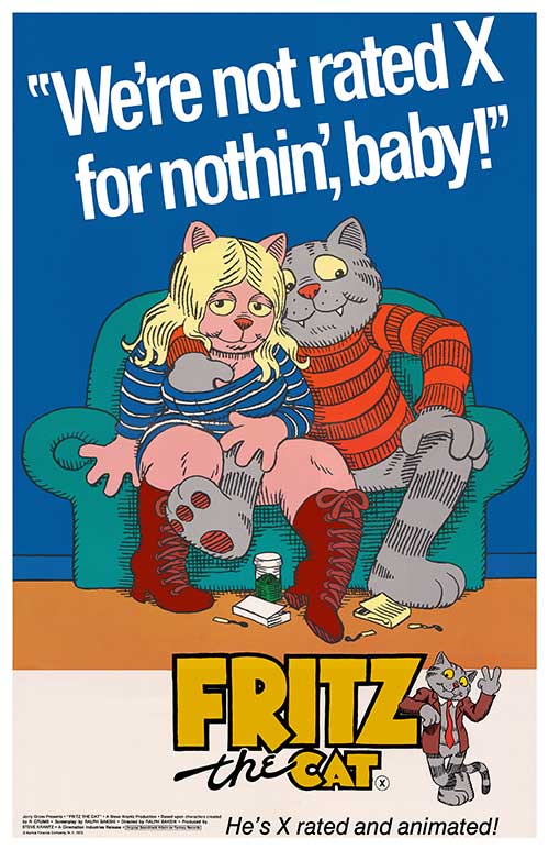 Fritz the Cat (1972) cover
