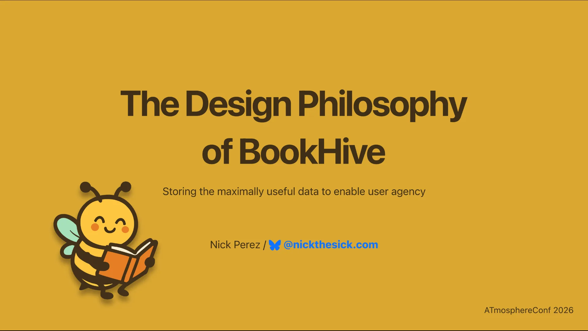 The Design Philosophy of BookHive cover