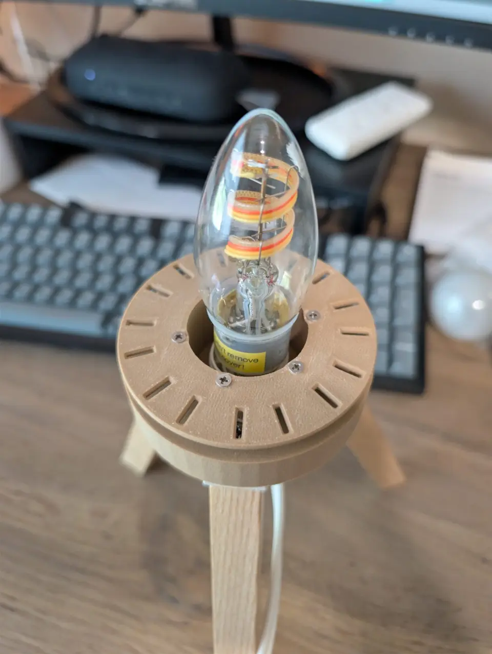 Leaf Table Lamp Progress! cover