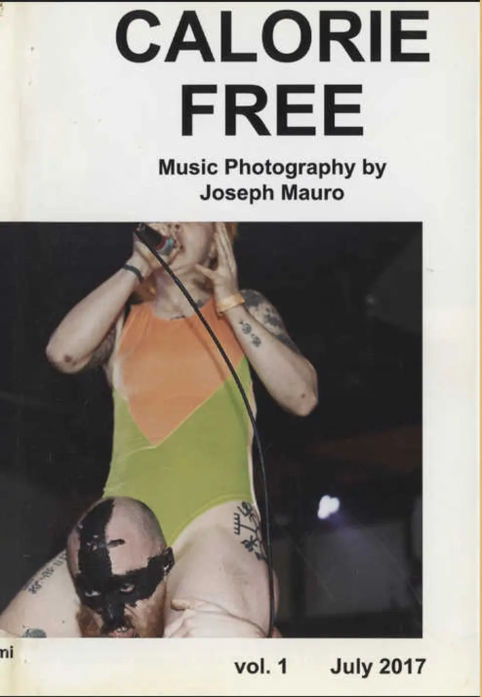 Joseph Mauro, "Calorie Free" cover