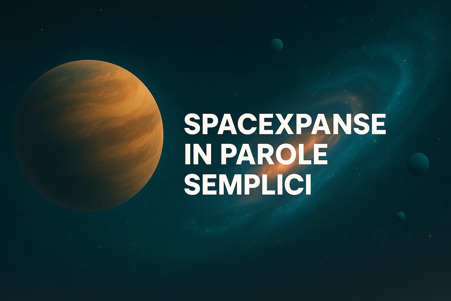 SpaceXpanse Multiverse in parole semplici cover
