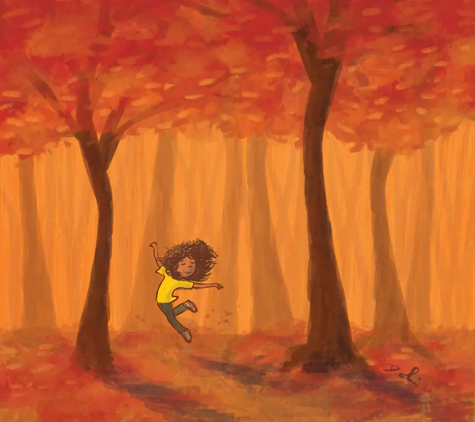 Taking a walk outside almost always helps cover