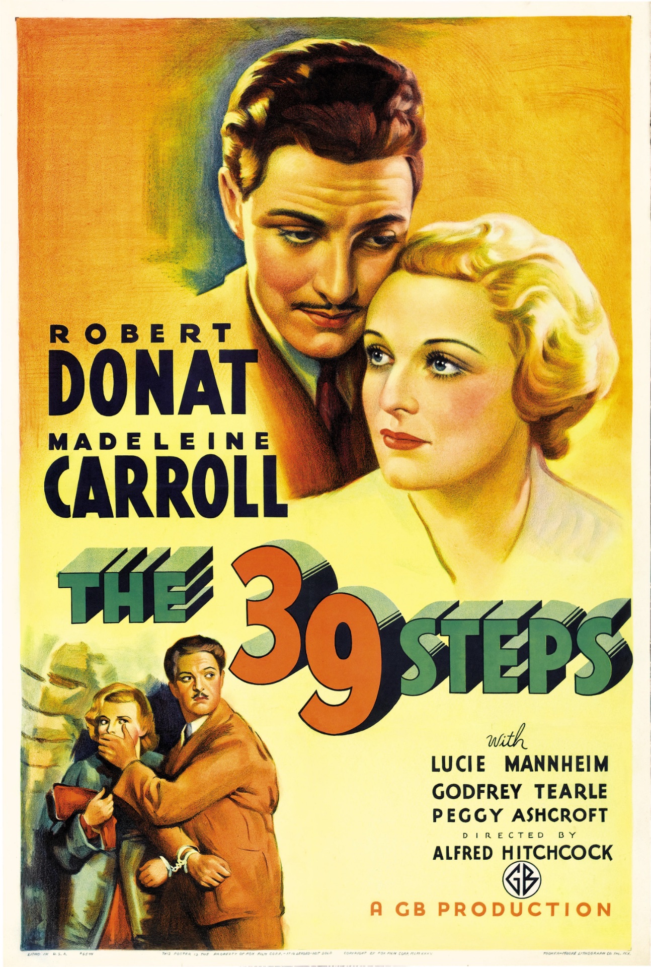The 39 Steps (1935) cover