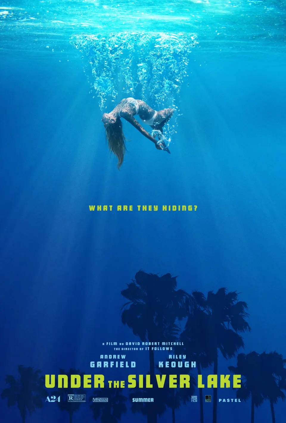 Under the Silver Lake (2018) cover