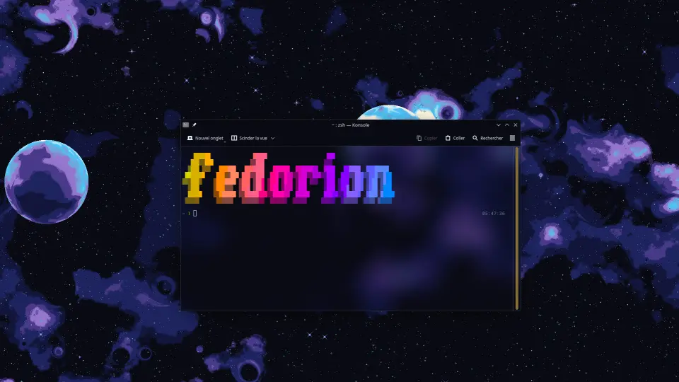 🇺🇸 Fedorion: a fedora custom theme cover