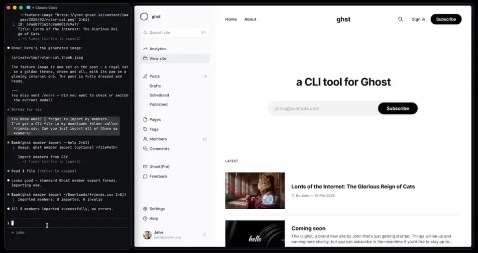 Ghost CLI cover