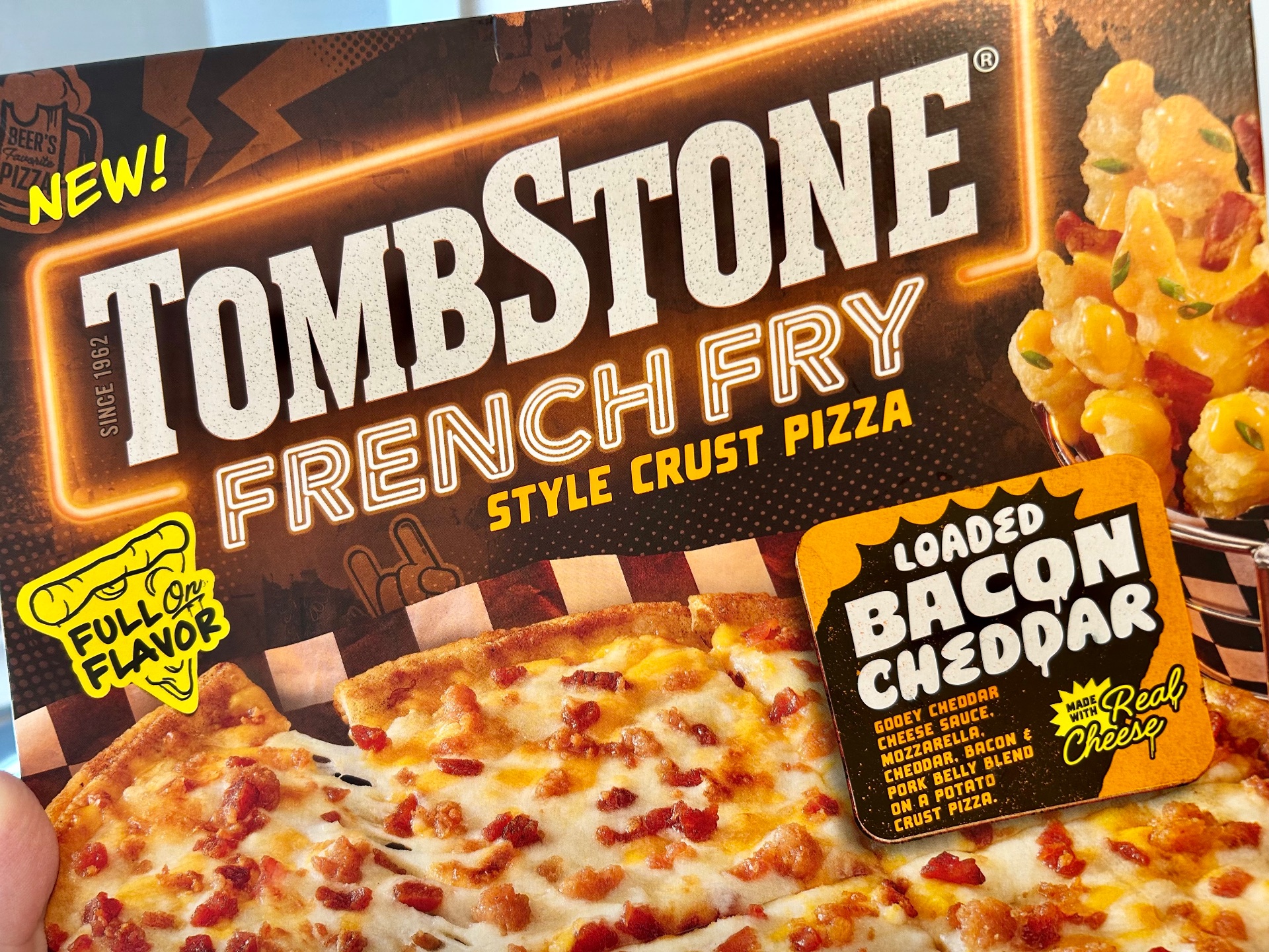 Let’s Eat Garbage - Tombstone French Fry Crust Pizza cover