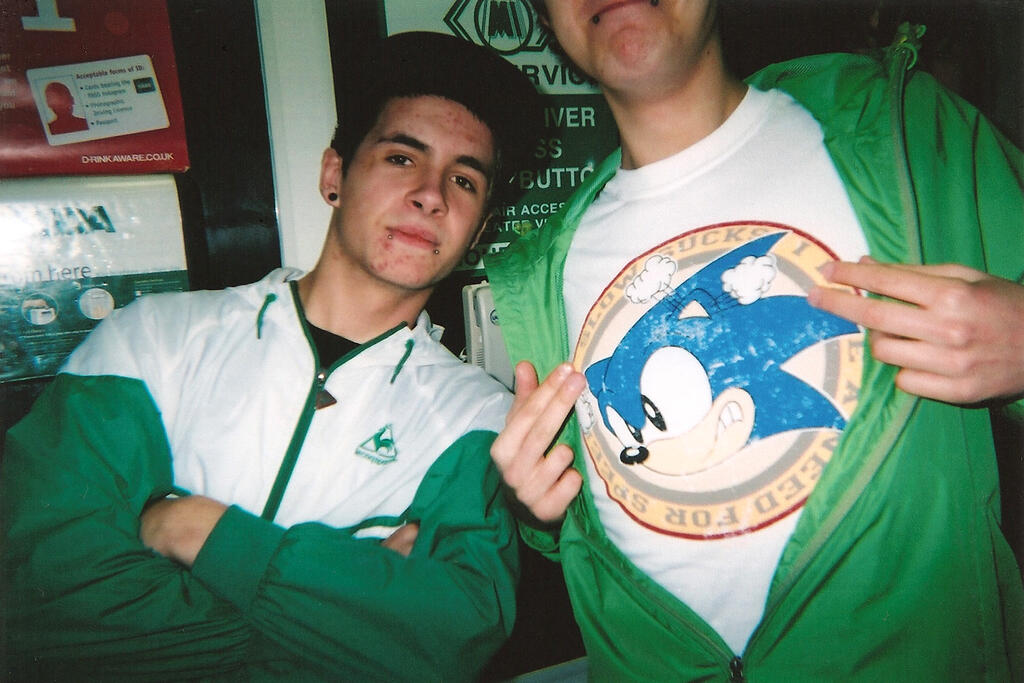 Old friends shot on disposable film cameras