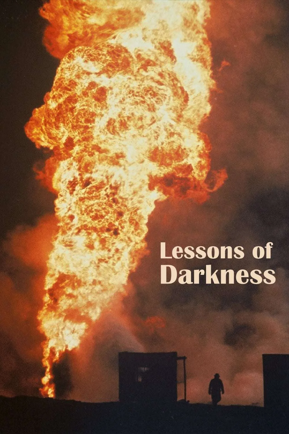 Poster for Werner Herzog's LESSONS OF DARKNESS (1992)