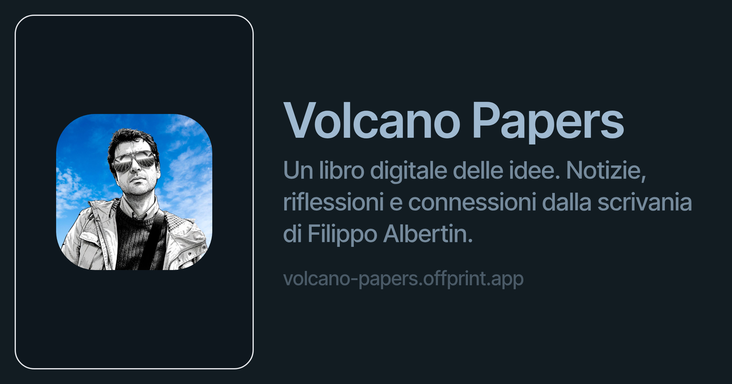 Volcano Papers | Filippo Albertin | Offprint