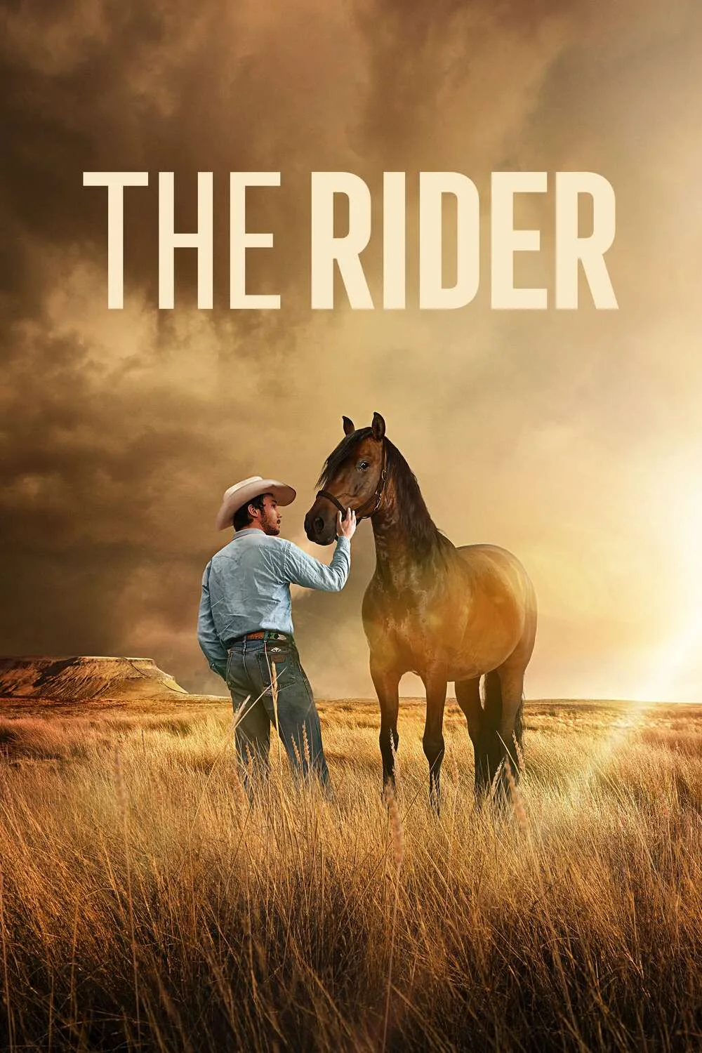 Poster for The Rider (2017) by Chloe Zhao