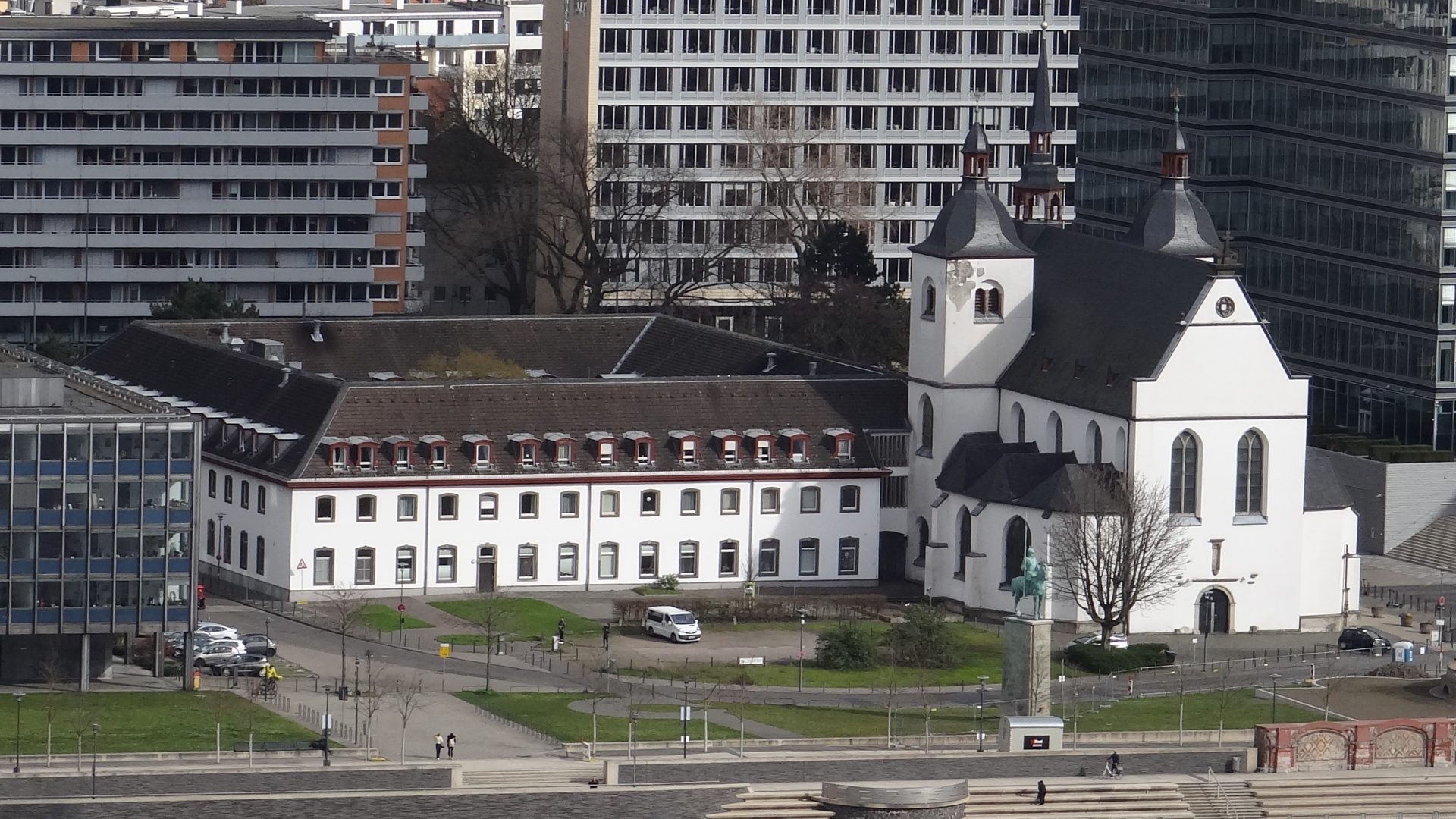 Abtei Deutz mit Alt St. Heribert