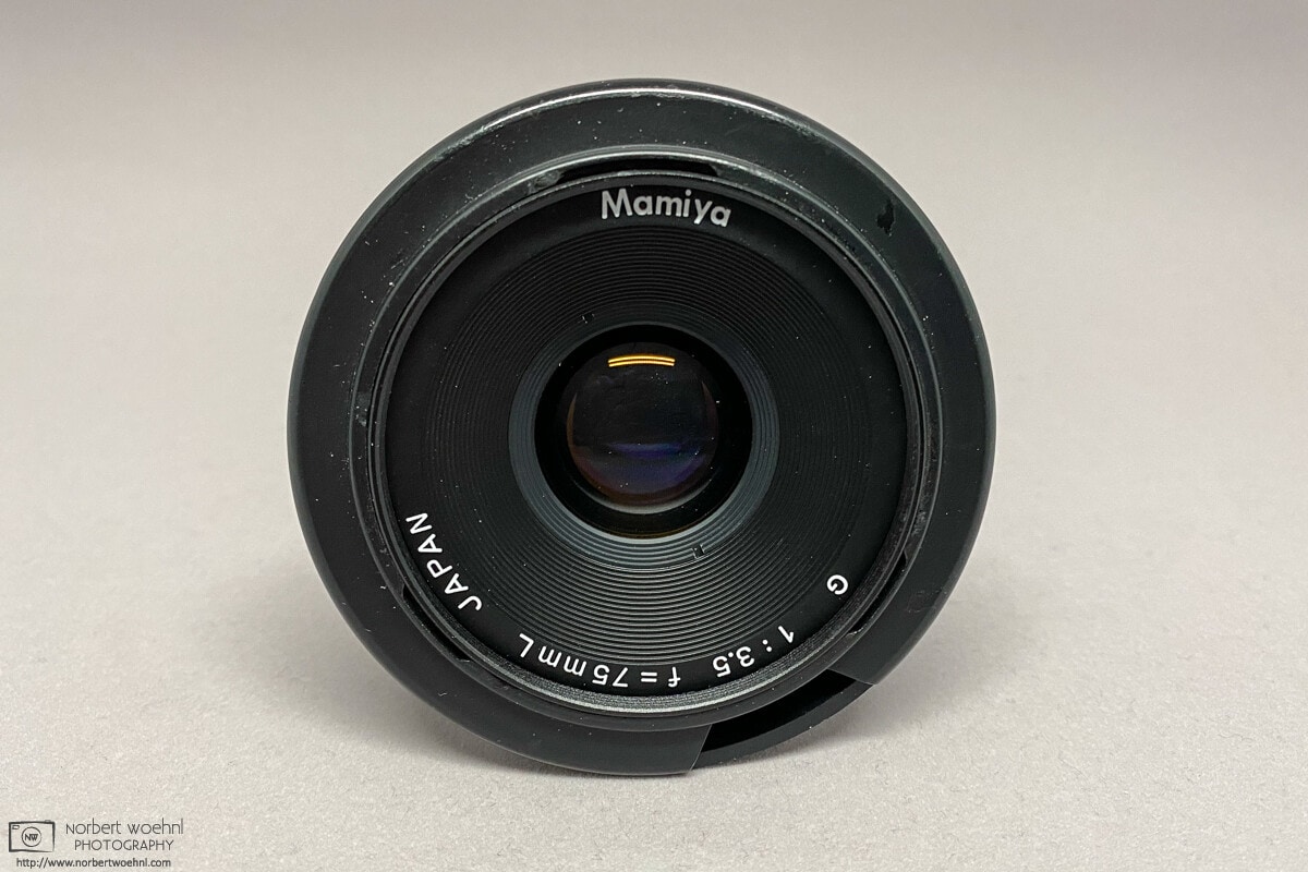 Mamiya 75mm f/3.5 lens for Mamiya 6.