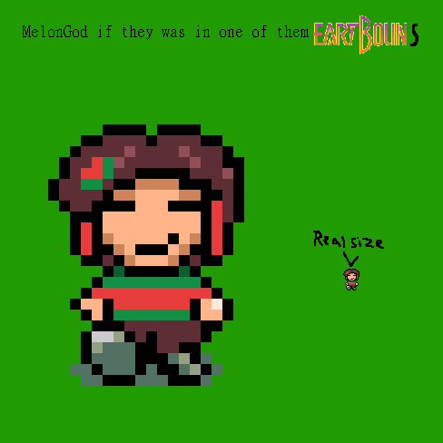 UnicideArt-If MelonGod was Earthbound finished.png