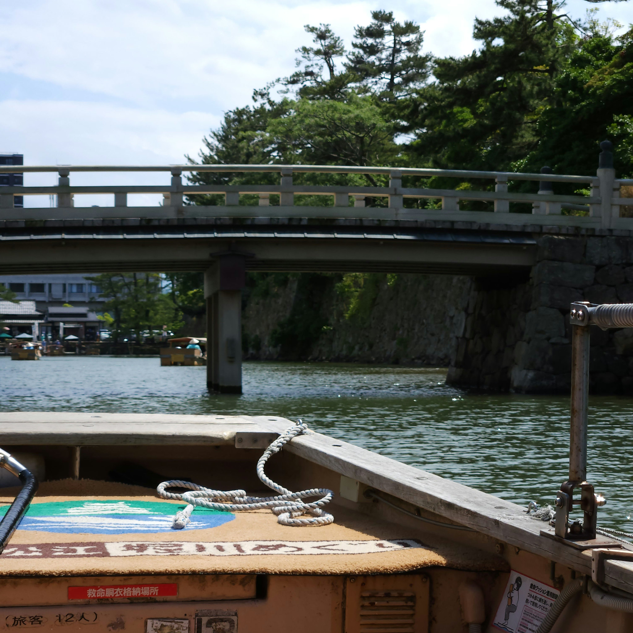 松江城 お堀の遊覧船に乗ってみた（お散歩カメラ 2026-05-24）