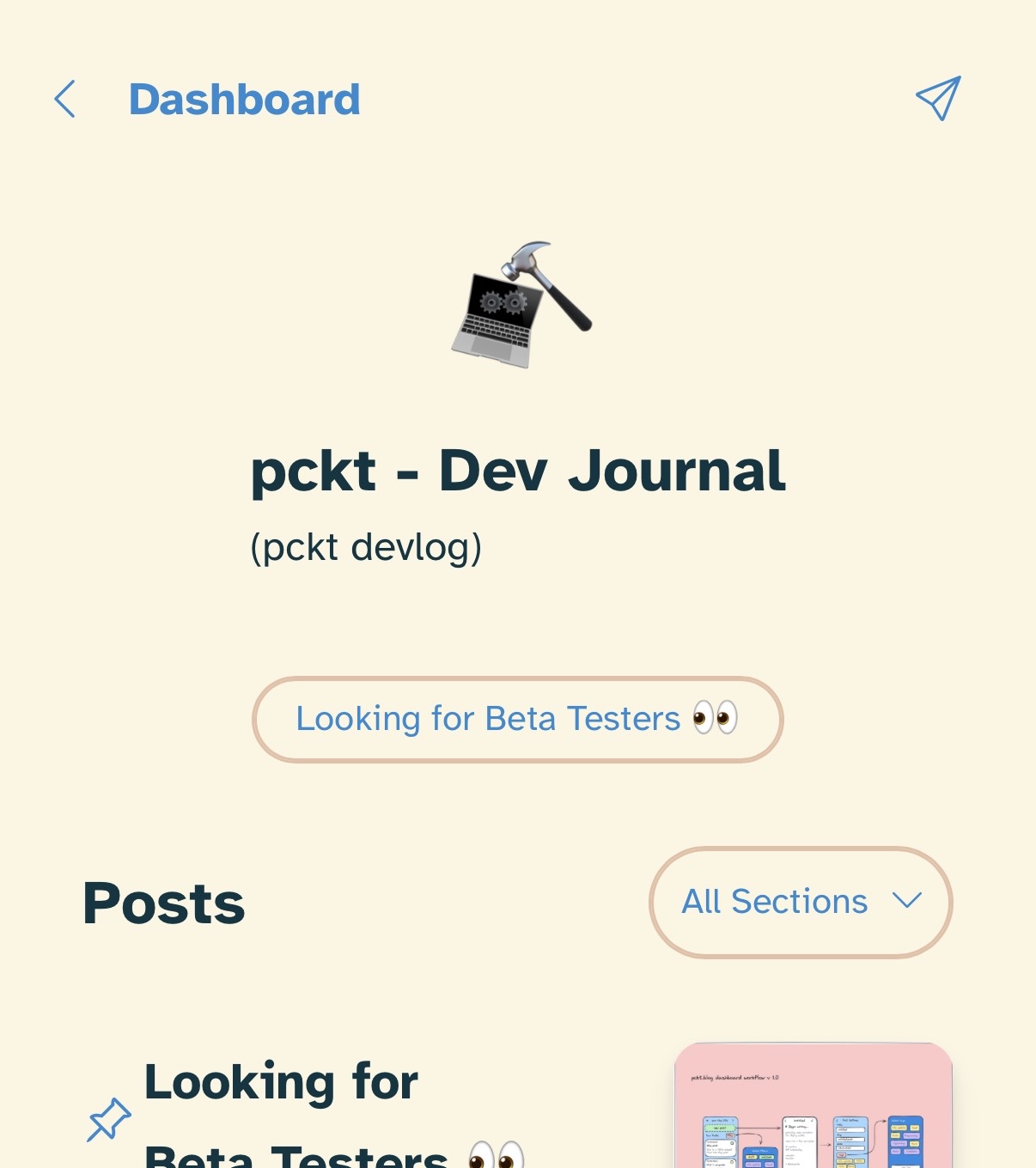 Set an icon for your pckt blog ! cover