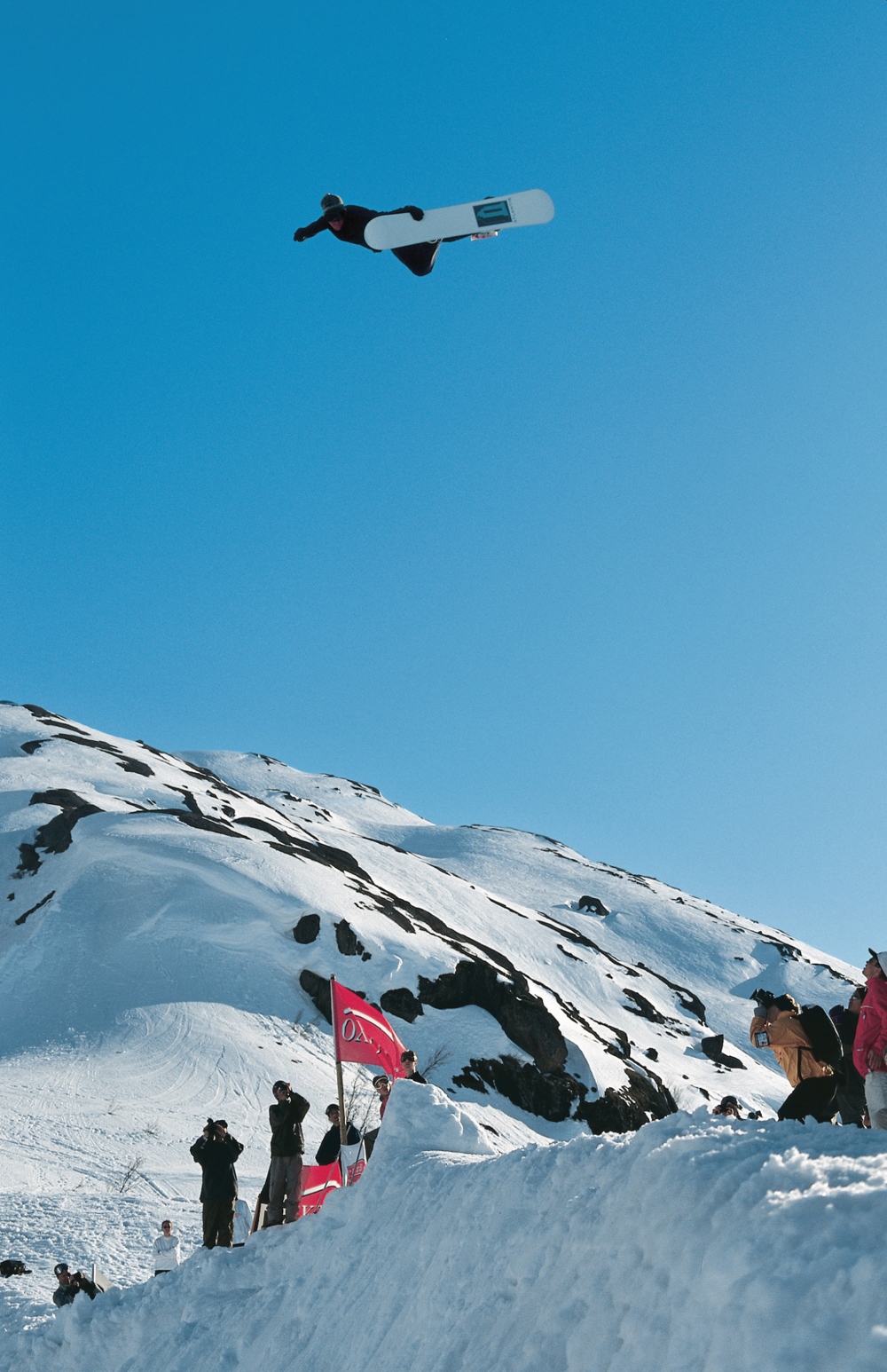 Ingemar backmar doing a big backside air on a hip