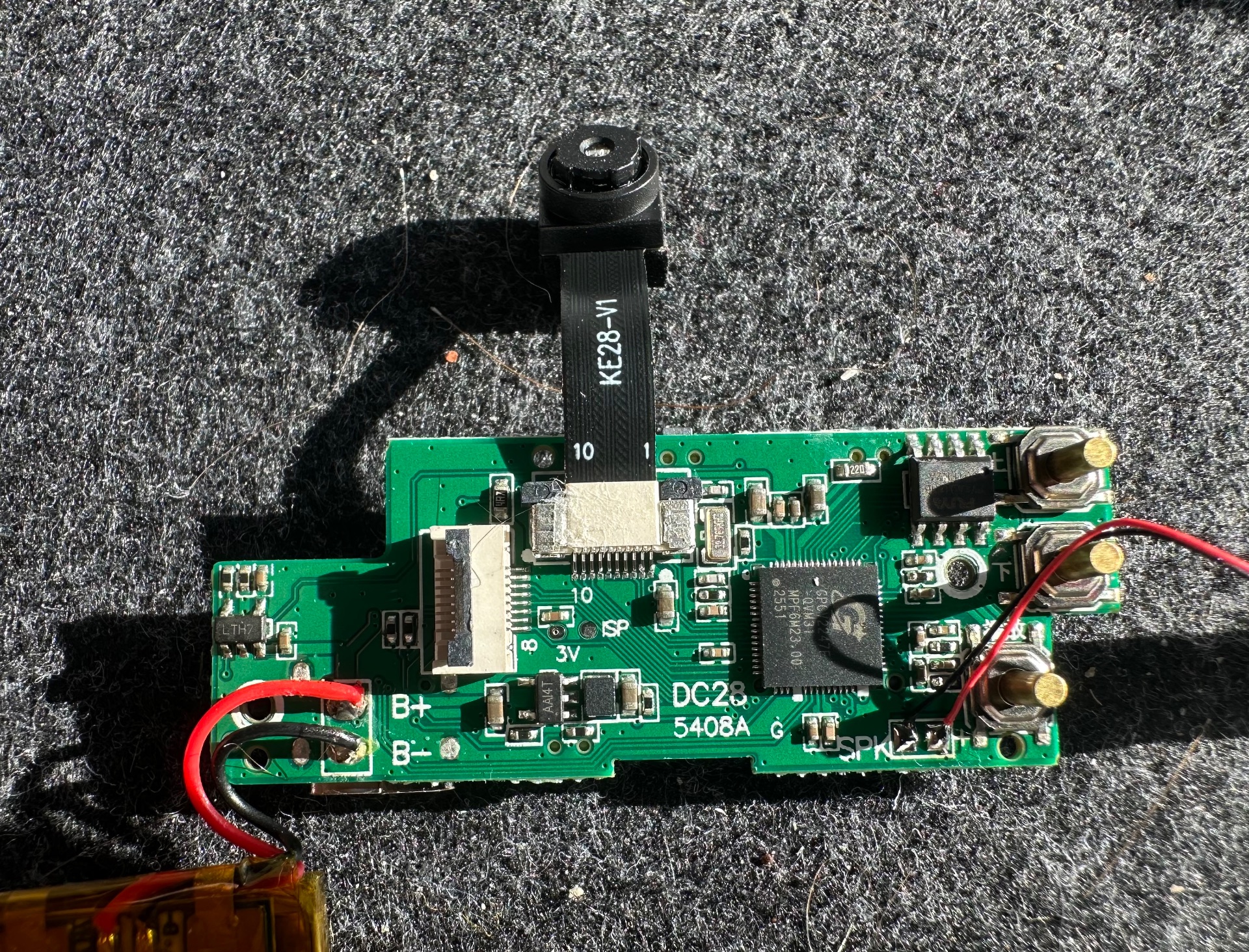The Kodak Charmera’s PCB