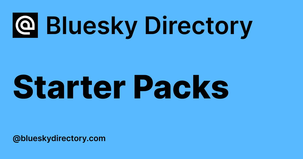 Starter Pack - Bluesky Directory