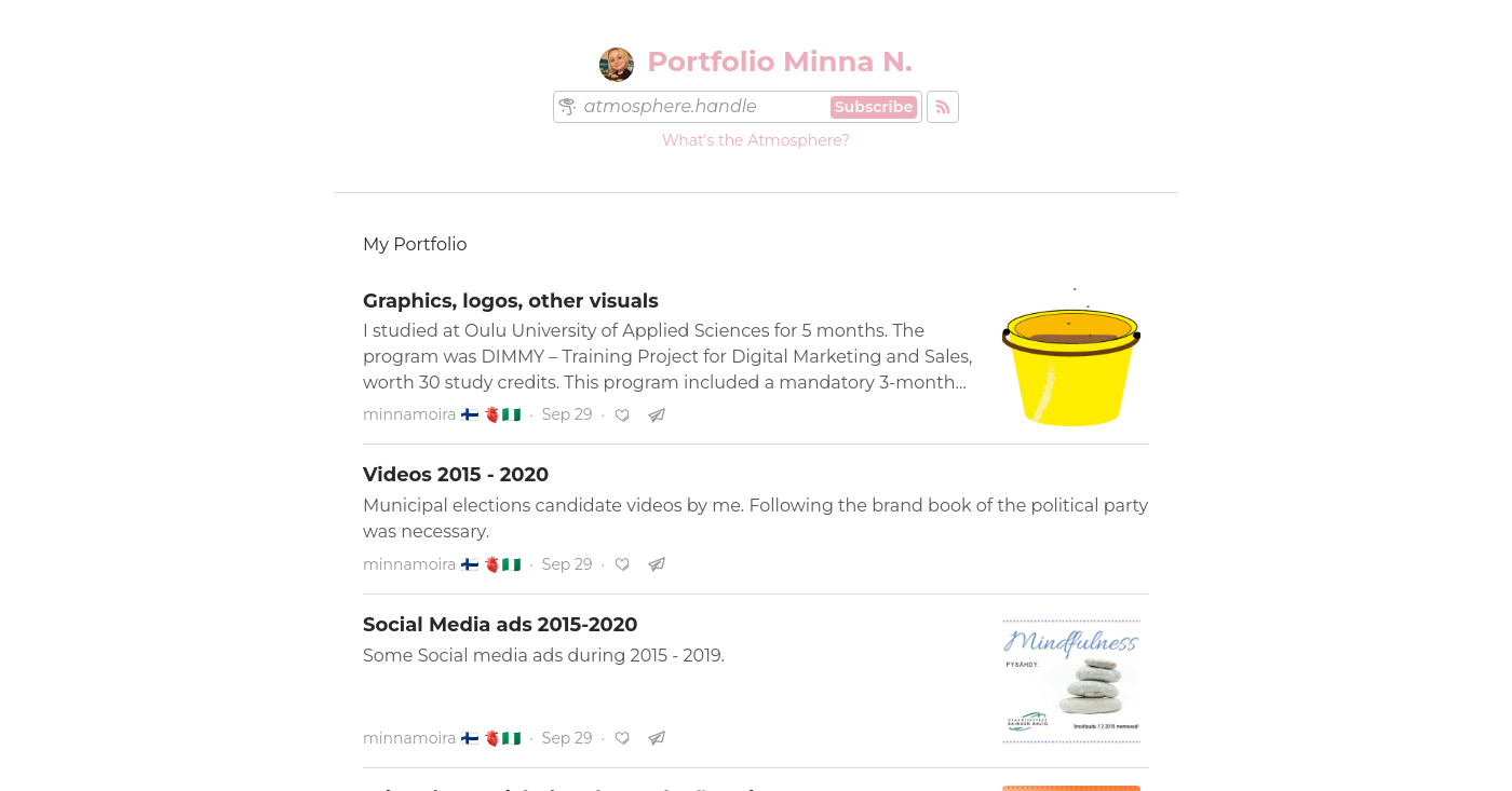 Portfolio Minna N.