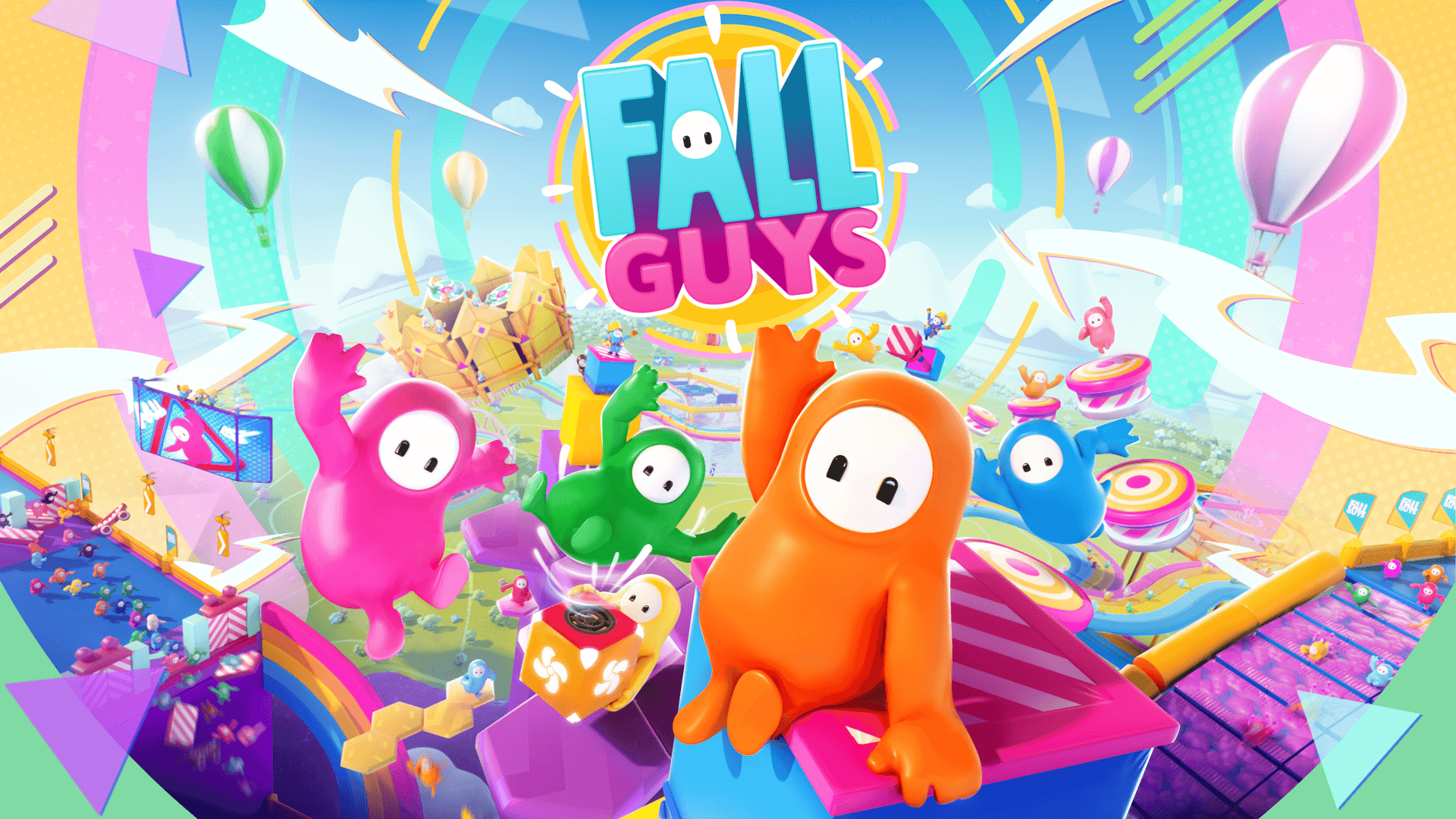 Play Fall Guys and stumble towards greatness!